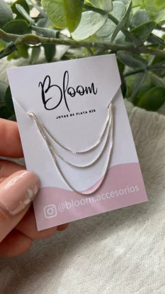 Cadena de Plata 925 Veneciana - Bloom Joyas de Plata