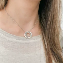 Arandela Rusa con cubic Grande 22 mm (Leer descripcion)