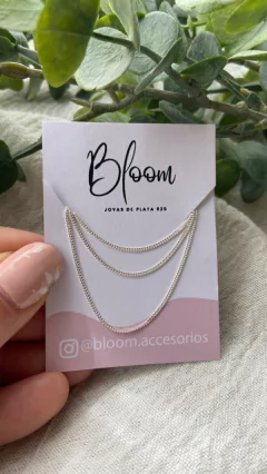 Cadenita Groumet - Bloom Joyas de Plata