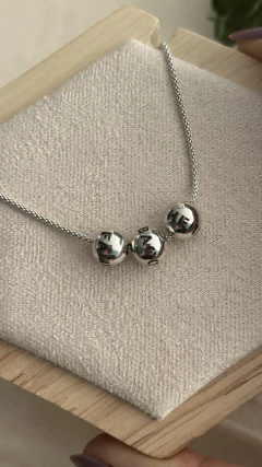 Dije Esferita calada - Bloom Joyas de Plata