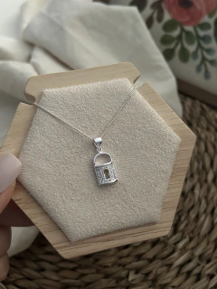DIJE Candado - Bloom Joyas de Plata