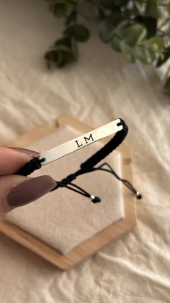 Imagen de Pulsera regulable de hilo y Plata 925
