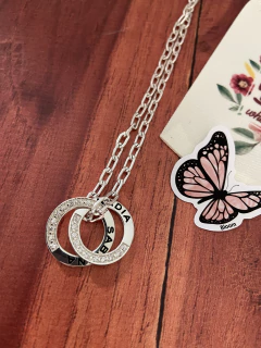 Arandelas Rusas con cubic Grande DOBLE - tienda online