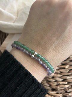 Pulsera elastizada Piedra natural