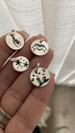 Medallitas So Cute - Bloom Joyas de Plata