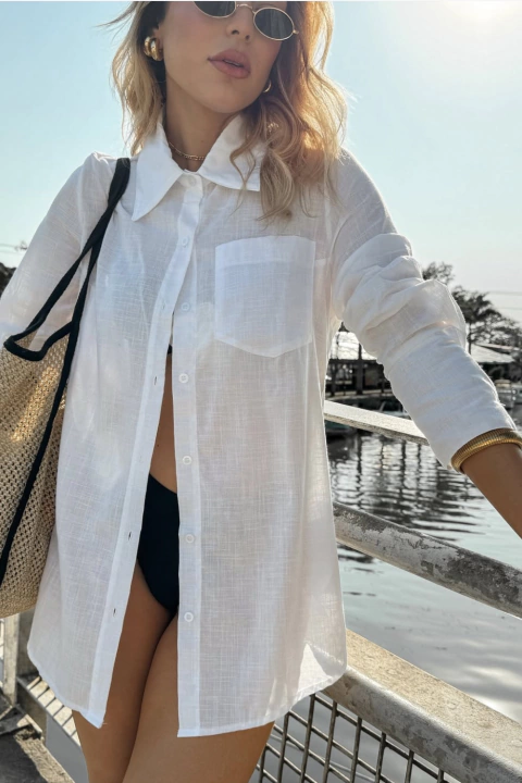 CAMISA OVERSIZE BRANCA