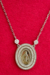 Colar Medalha de Nossa Senhora Prata - comprar online