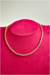 Colar Riviera 38cm Ouro