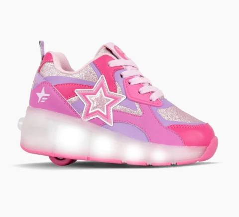 Zapatilla Footy ROLL - con luces y ruedas