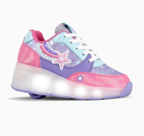 Zapatilla Footy ROLL - con luces y ruedas