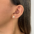 Brinco Ear Line Pérola - Dourado - comprar online