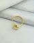 Anel Solitário Royal - Dourado - CatitaMe Semijoias