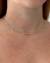 Choker Valentina - Dourado