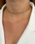 Choker Riviera Colors - Dourado