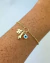 Pulseira Patuá Amuleto - Dourado