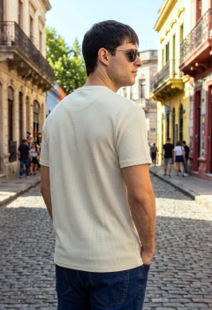 ART 2310 REMERA PUNTO WAFFLE VENECIA - terraoficial