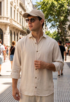 ART-7830 CAMISA CUELLO ITALIANO - comprar online