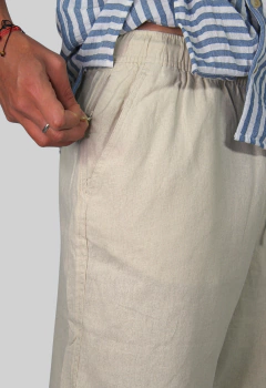 Imagen de ART 5586 BERMUDA DE LINO CLASICA