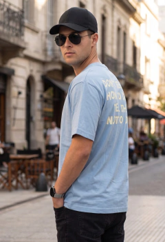 ART-8920 REMERA ESTAMPADA BLA BLA - tienda online