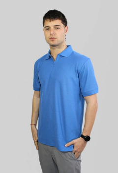 Imagen de ART 5460 CHOMBA DE PIQUE CON CIERRE