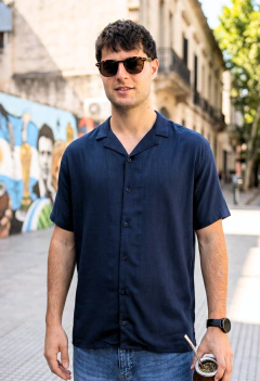 ART-7807 CAMISA MC DEL ALGODON RAYON