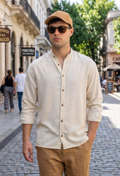 Imagen de ART-7818 CAMISA FORMENTERA C.MAO