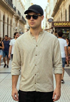 ART-7818 CAMISA FORMENTERA C.MAO - tienda online