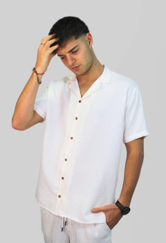 ART- 7838 CAMISA CON RELIEVE M/C LISA - comprar online