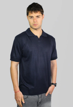 Imagen de ART 5473 CHOMBA TEJIDA IMPORT. CUELLO V