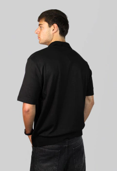 ART-5472 CHOMBA DE TEJIDA TRAMADA CON BOTONES - terraoficial