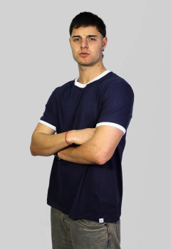 ART 8010 REMERA DE ALGODON COMBINADA en internet