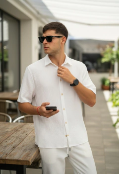 ART- 7826 CAMISA HAWAI LISA CREP MANGAS CORTAS - terraoficial