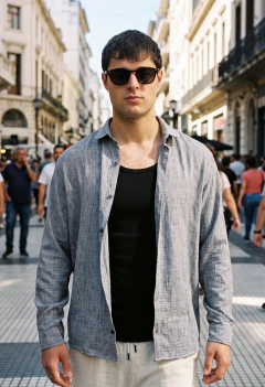 ART-7848 CAMISA MARBELLA DE LINO - terraoficial