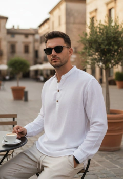 ART-7842 CAMISOLA DE LINO LIVIANA en internet