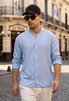 ART-7818 CAMISA FORMENTERA C.MAO
