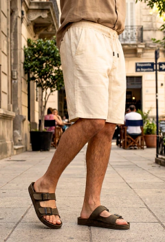 Imagen de ART-2476 BERMUDA JOGGER DE LINO