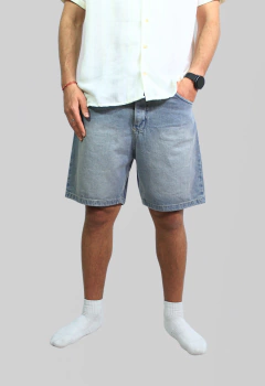 ART-2885 BERMUDA DE JEAN CLASICA - tienda online