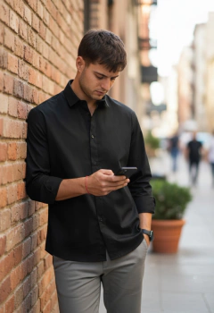 ART-7810 CAMISA M.LARGA CON SPANDEX - terraoficial