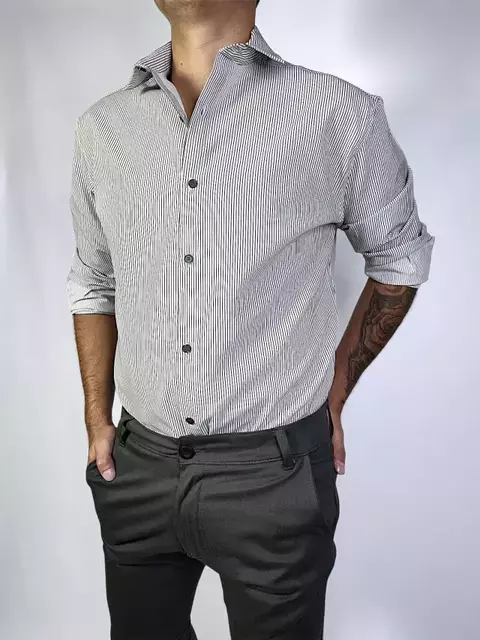 ART-7822 CAMISAS RAYAS FINAS - comprar online