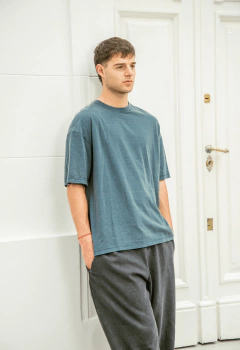 ART-8003 REMERA PRELAVADA OVER - comprar online
