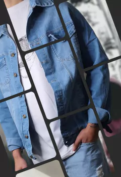 PACK DE 5 CAMPERA DE JEAN SURTIDOS DE TALLES Y COLORES