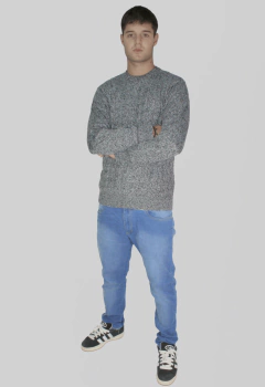 ART-2772 JEAN SEMI RECTO AZUL - tienda online