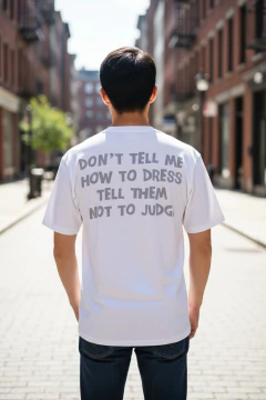 ART-8920 REMERA ESTAMPADA BLA BLA - tienda online