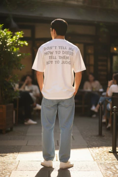 Imagen de ART-8920 REMERA ESTAMPADA BLA BLA