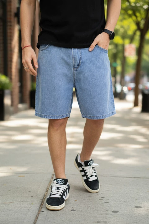 ART-2885 BERMUDA DE JEAN CLASICA - comprar online