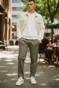 ART-4773 PANTALON NYLON DE VESTIR en internet