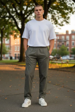 ART-4773 PANTALON NYLON DE VESTIR - tienda online