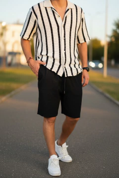 ART 5586 BERMUDA DE LINO CLASICA - terraoficial