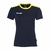 Camisa Kempa Emotion 27 Feminino - Azul Marinho e Amarelo na internet