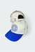 BONÉ HEALTHY CLUB - IVORY/COBALT - JOU JOU